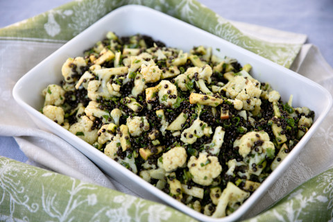 lentil and cauliflower salad lentil and cauliflower salad