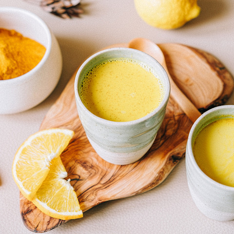 Turmeric, Ginger, and Lemon Tonic Turmeric, Ginger, and Lemon Tonic