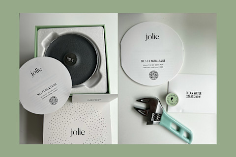 jolie filtered showerhead review