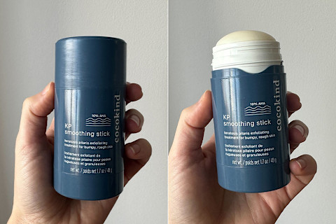 Jamie using cocokind's KP Smoothing Stick