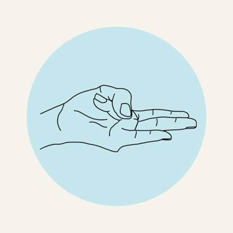 illustration of surya mudra illustration of surya mudra
