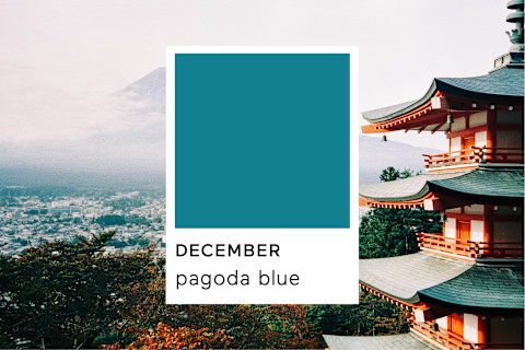 Pantone Pagoda Blue Pantone Pagoda Blue