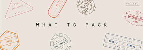 what to pack in brazil what to pack in brazil