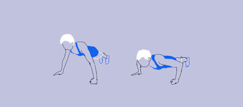 wide push up wide push up