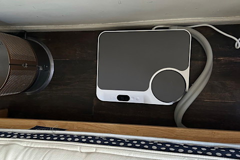 chilipad dock pro next to bed