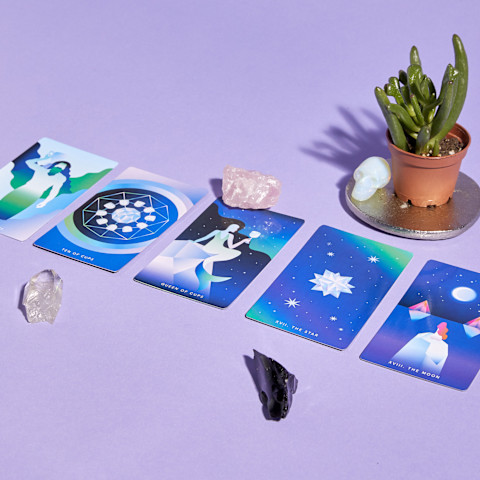 Five Tarot Card Spread Five Tarot Card Spread