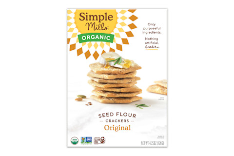 Simple Mills Original Organic Seed Flour Crackers