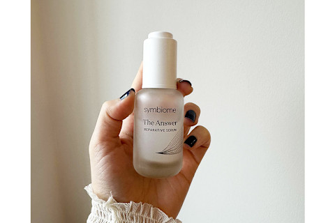 Jamie using symbiome's The Answer Serum