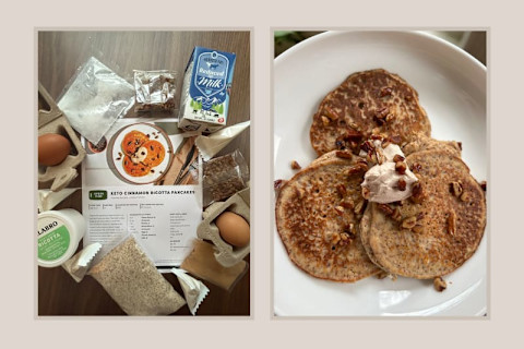 green chef meal ricotta pancakes green chef meal ricotta pancakes