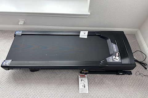 Horizon 7.0 Treadmill deck unboxed without frame