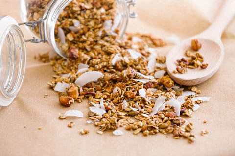 Banana Coconut Granola Banana Coconut Granola