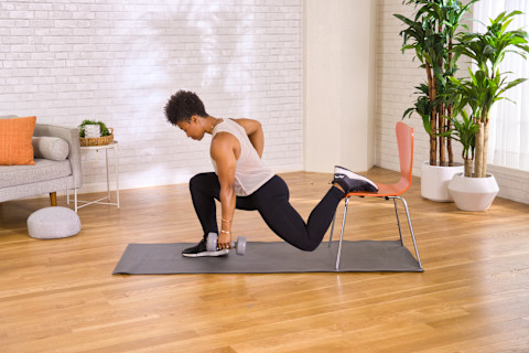 Bulgarian split squat