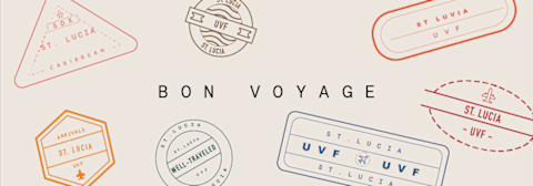 bon voyage // st lucia bon voyage // st lucia