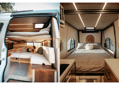 interior build of van interior build of van