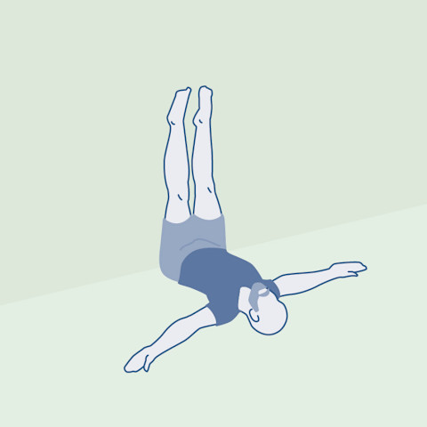 Legs Up the Wall for Savasana