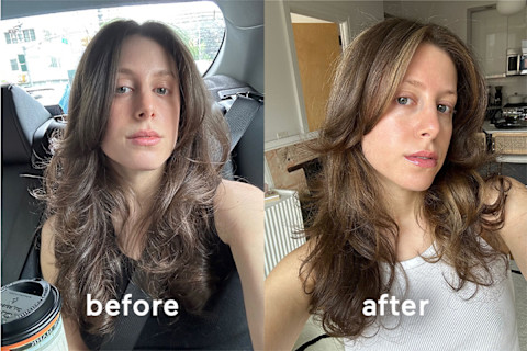 Jamie after hair contouring Jamie after hair contouring