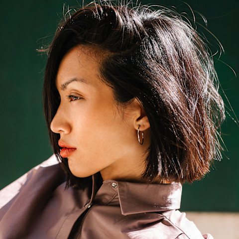 Profile of a Woman With Cropped Hair Profile of a Woman With Cropped Hair