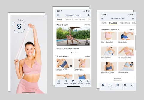 best workout apps for women - The Sculpt Society