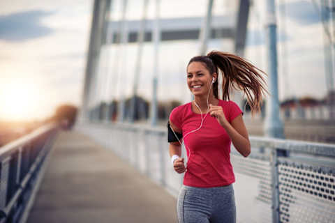 Woman running