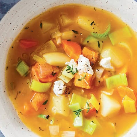 Chunky Root Vegetable Soup