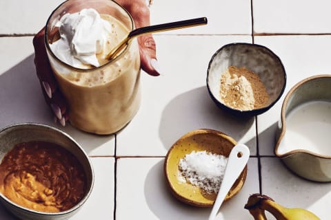 Butterscotch Sea Salt Milkshake recipe