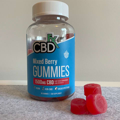 cbdfx Mixed Berry CBD Gummies