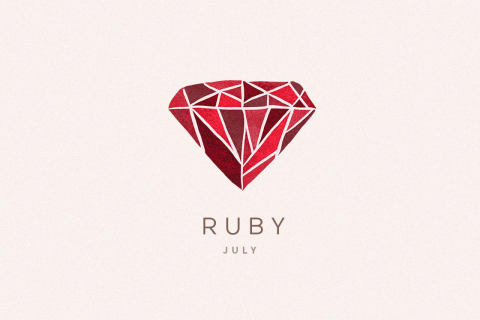 July Birthstone - Ruby