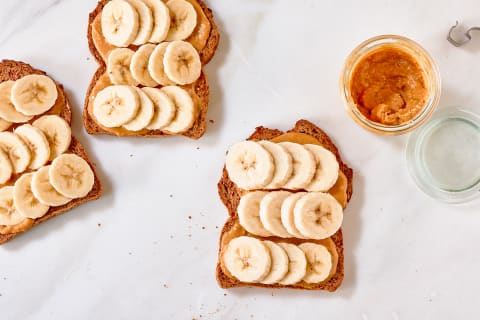 Peanut Butter Banana Toast