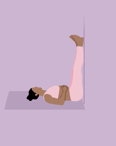 Legs Up the Wall: Viparita Karani