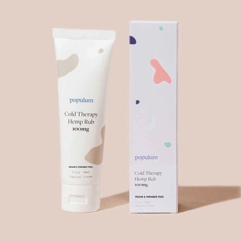 Best CBD Savle for Athletes Populum Cold Therapy Rub