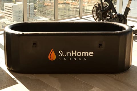 sun home sauna portable tub