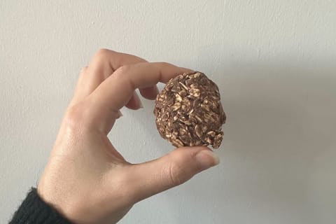 Jamie's chocolate protein balls 