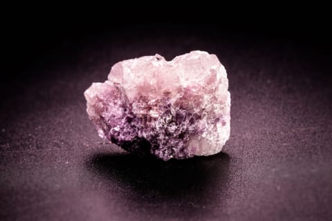 lepidolite crystal
