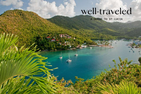Well traveled in St Lucia