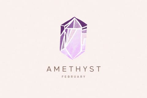 February Birthstone - Amethyst