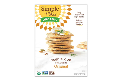 Simple Mills Original Organic Seed Flour Crackers