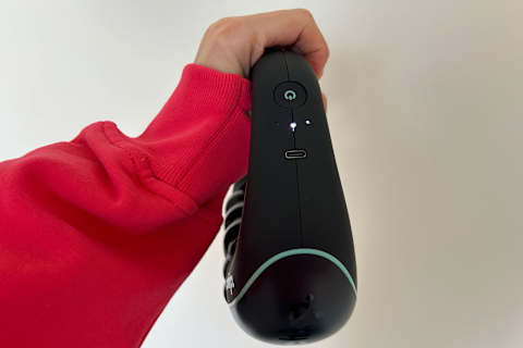 Chirp RPM Mini in writer's hand