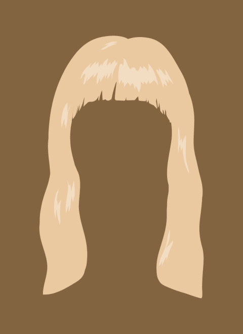 arched bangs