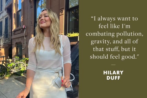 Hilary Duff On Aging