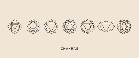 the seven chakra symbols
