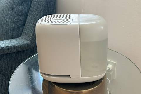 Canopy bedside humidifier 2.0 in writer's apartment