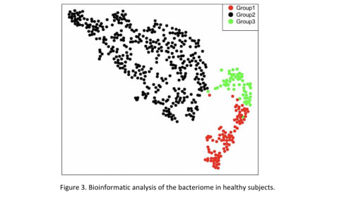 bioinformatic analysis of the bacteriome in healthy subjects