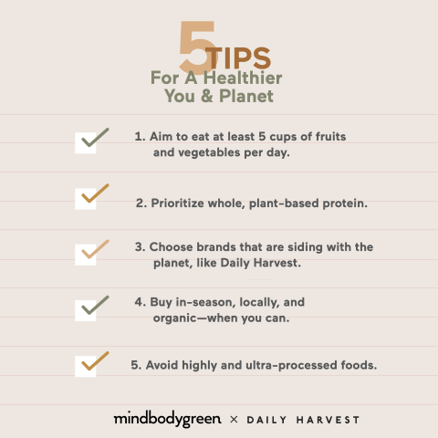 Eat Your Way To A Healthier You & Healthier Planet With These 5 Tips ...