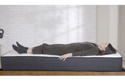 Plank Brooklyn Bedding review with back sleeper