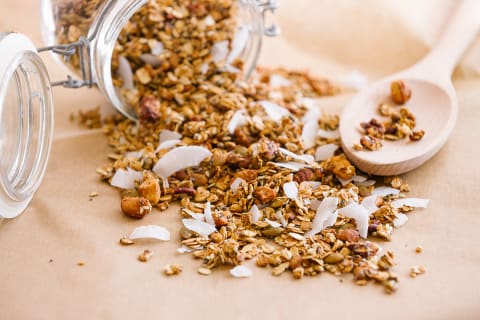 Banana Coconut Granola