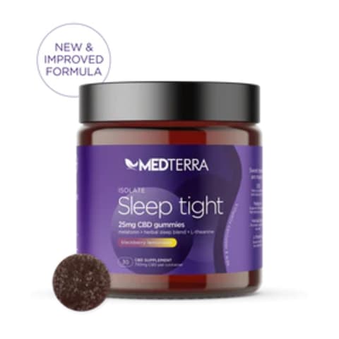 Best CBD Gummies for Sleep With Melatonin MedTerra Sleep Tight