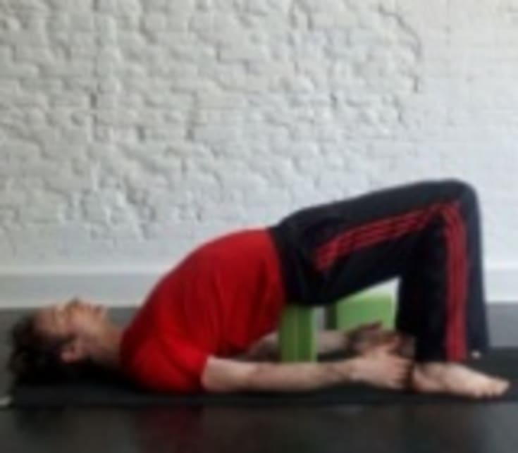 Supported Bridge Pose Howto, Tips, Benefits