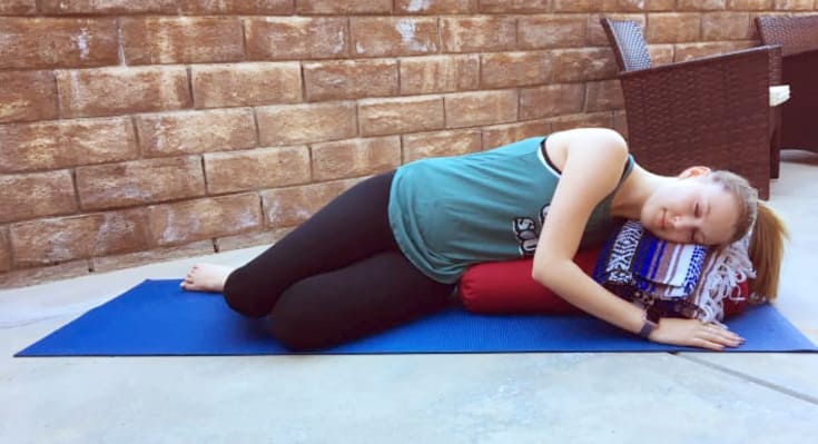 Restorative Yoga Poses For Stress - mindbodygreen