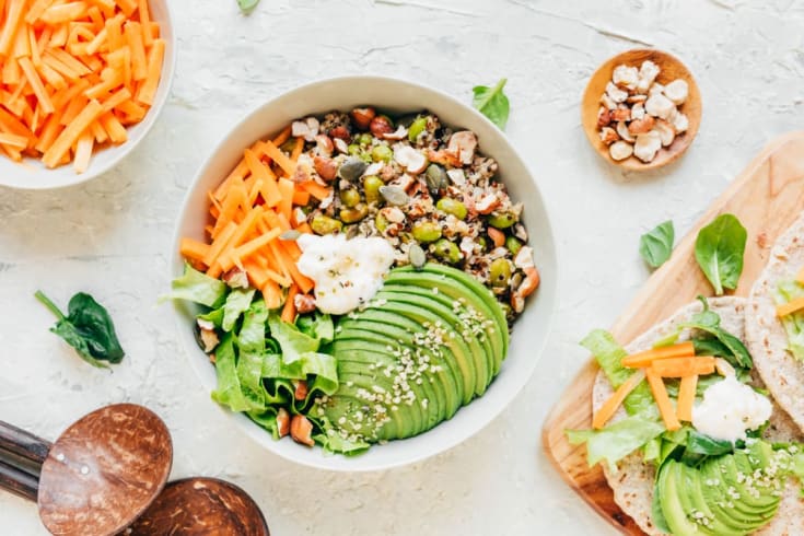 A Colorful, Easy-To-Make Nourish Bowl For All-Day Energy
