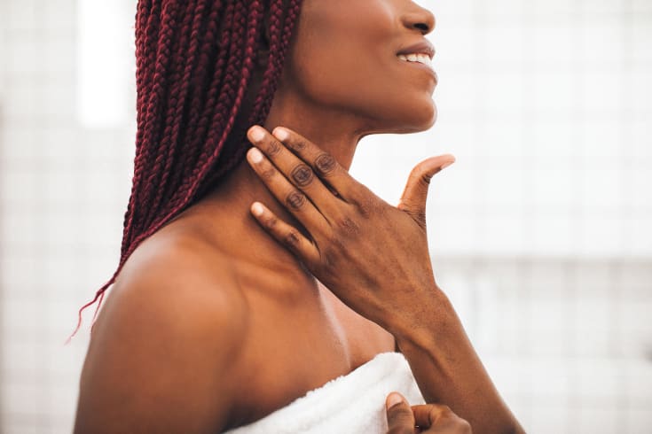get rid of pimples on back of neck